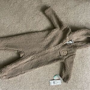 Cozy Brown Fleece Suit